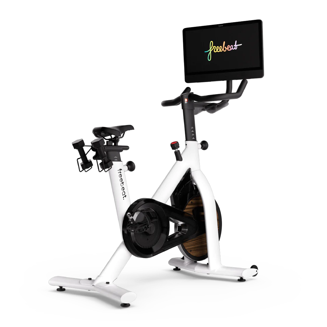 freebeat Lit Bike white spinning bike