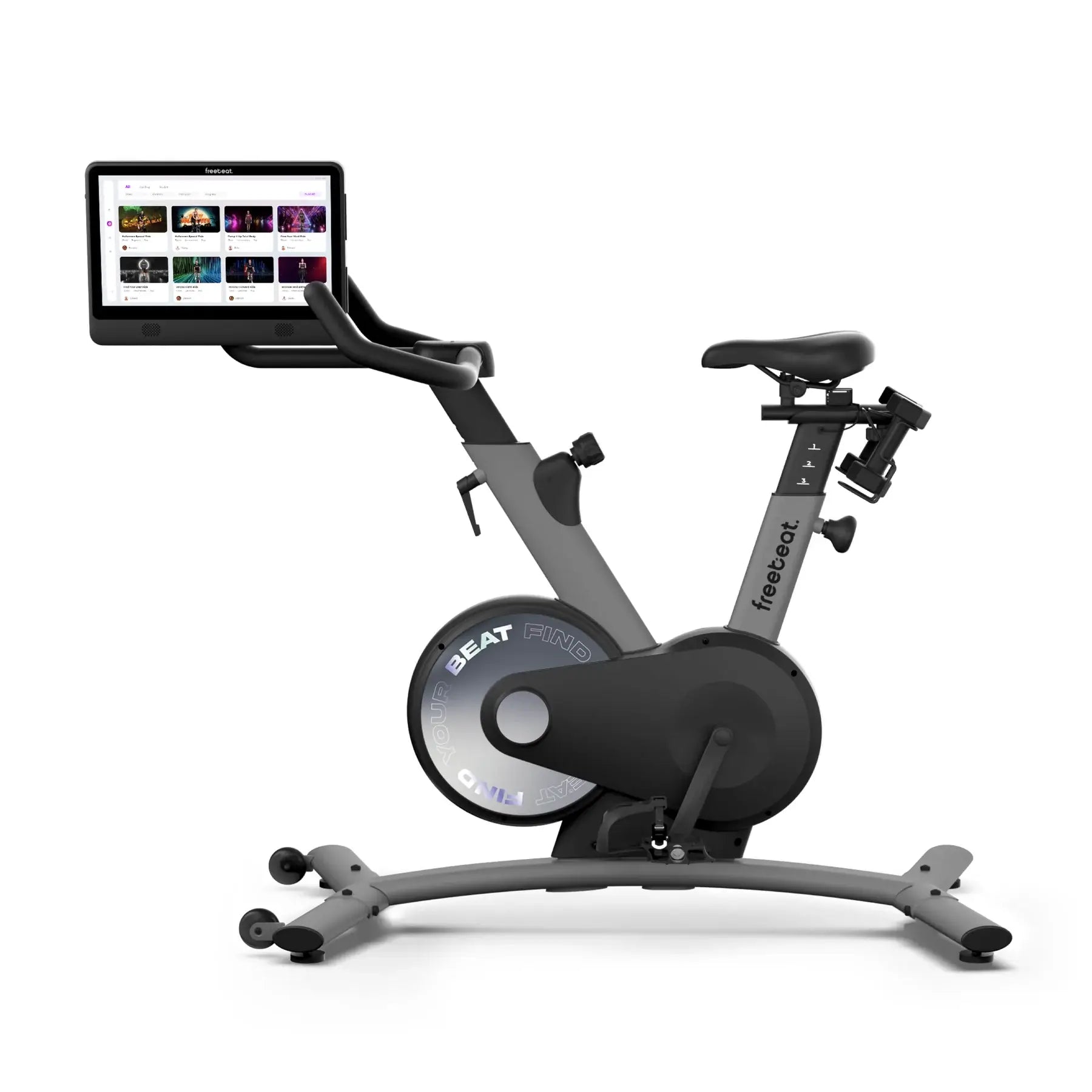 Free stationary bike workout hot sale