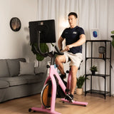 freebeat pink exercise for business people