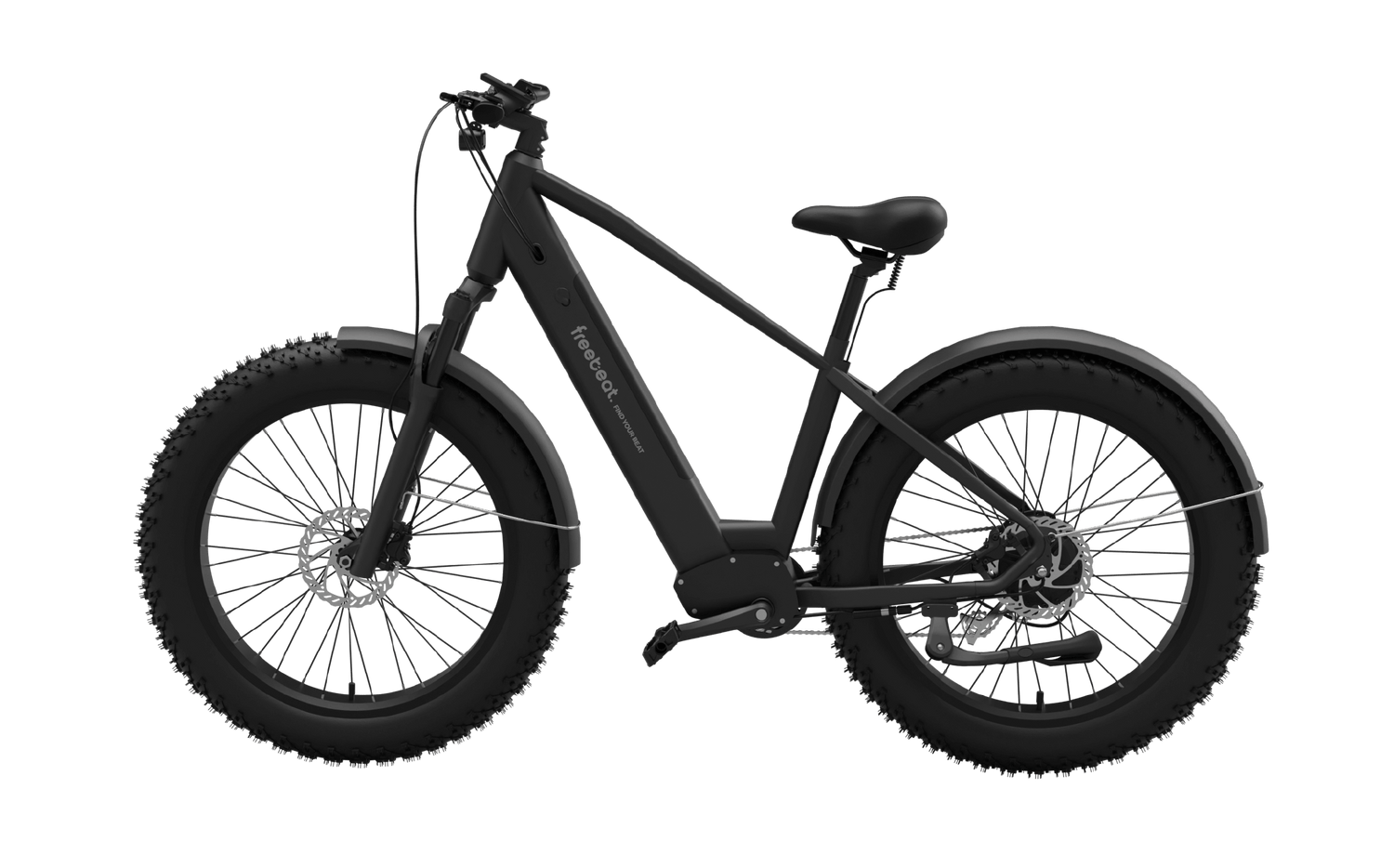 freebeat morphrover ebike - black model