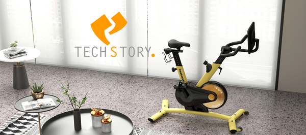 TECHSTORY had a lot to say about freebeat's heart-pumping Boom Bike on their Fitness Tech page. 