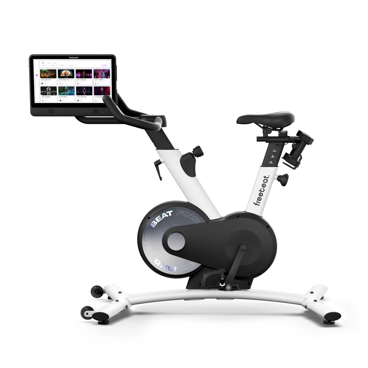 freebeat Boom Bike white exercise bike}