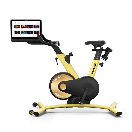 freebeat Boom Bike yellow exercise bike