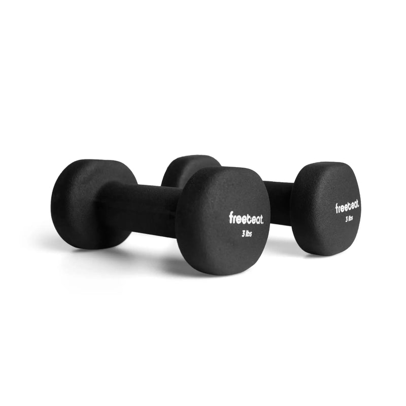 Set of online 3 dumbbells