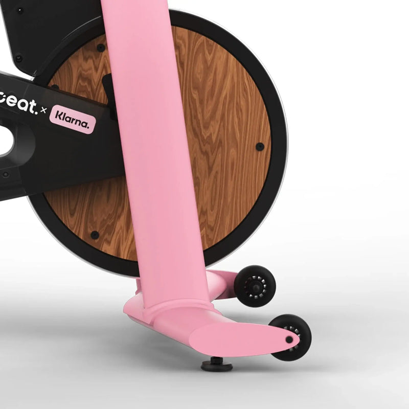 Freebeat™ Best-Selling Exercise Bike, Gamified Classes with Rotatable 22" HD Touchscreen, Pink